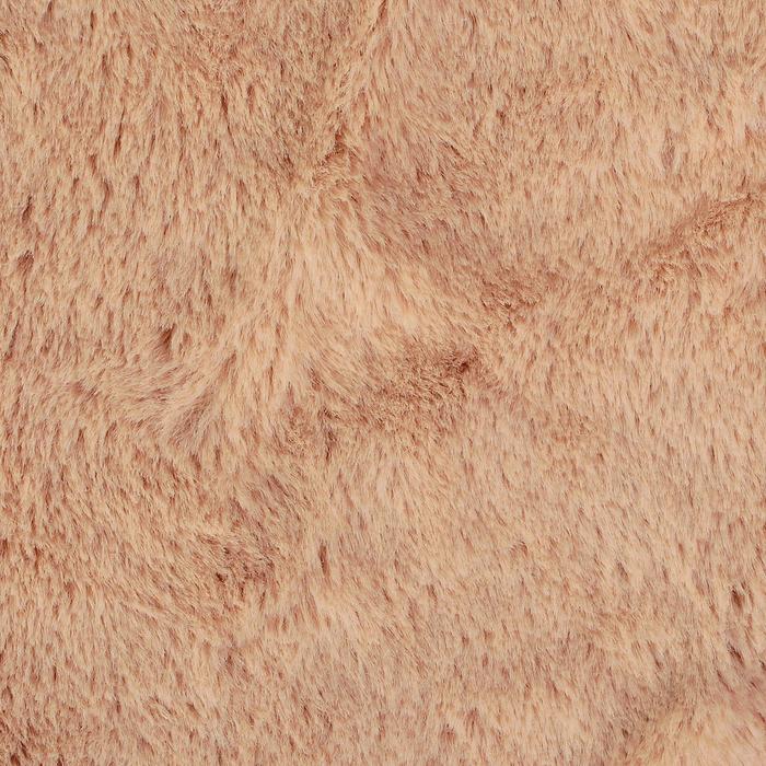 Мех на трикотажной основе цвет светло коричневый, ширина 155 см