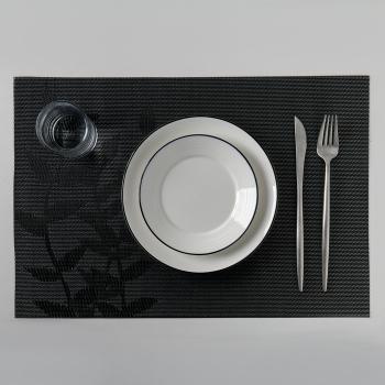 Салфетка кухонная «Росток», 45×30 см, цвет черный