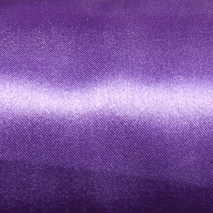 Ткань атлас цвет фиолетовый, ширина 150 см