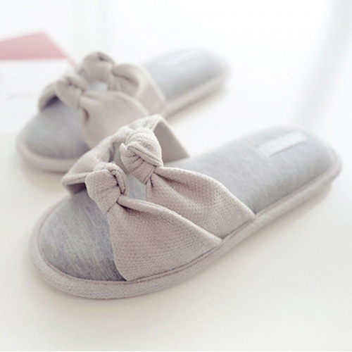 Тапочки Halluci "Двойные узелки" (Серый)