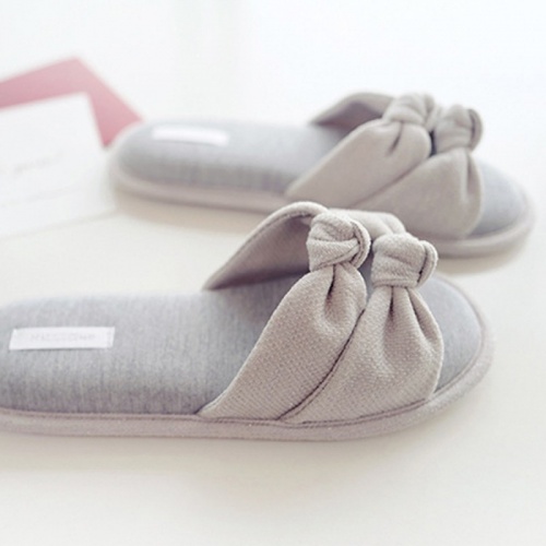 Тапочки Halluci "Двойные узелки" (Серый)